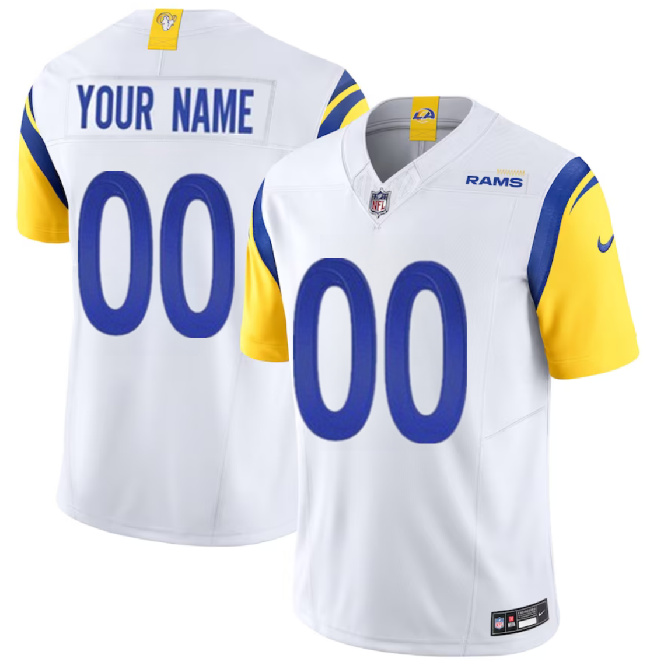 Custom Los Angeles Rams Vapor F.U.S.E. Limited Jersey